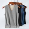 Reversible Unisex Plush Vest - Fleece-Lined Men's & Women's Camisole