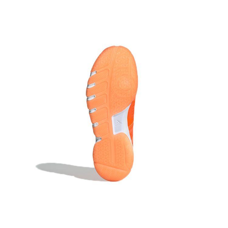Adidas Wucht P5.1 Durable Non-Slip Low-Top Badminton Shoes Men Shoes Orange Black F99913