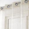 Rideau Voile Sable Pandore Blanc 140 X 240 Cm