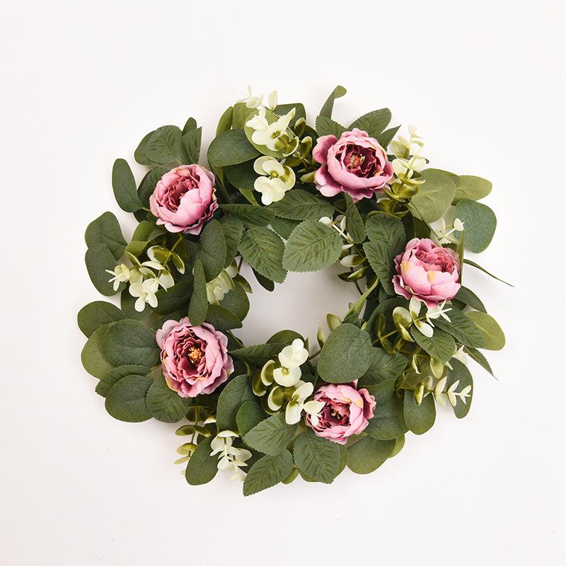 Eucalyptus Leaf and Money Grass Wreath for Home Decor