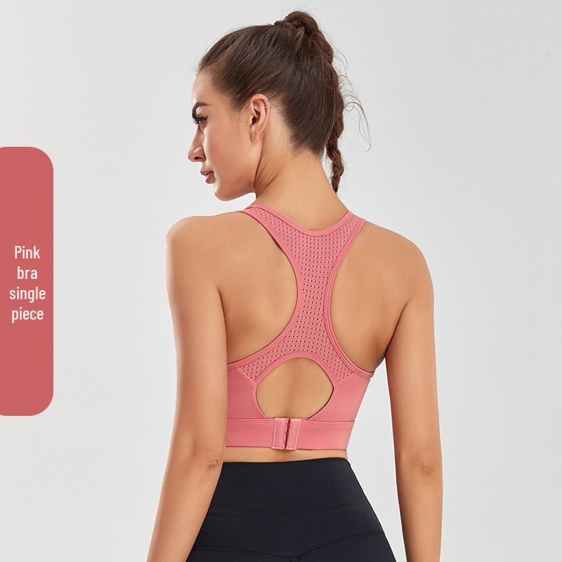 

Женский спортивный бюстгальтер большого размера с защитой от ударов - Поддержка высокой интенсивности для йоги и бега 2XL