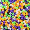 200-1200Pcs multi-colored Large Hole Pony Beads Plastic Beads For Bracelets Making DIY Crafts Jewelry Key Chains And Decorations