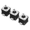 5Pcs Stepper Motor High Accuracy Stability Uniform Speed Lower Noise 0.9 Degree Three Dimensional