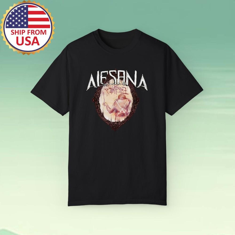 Alesana The Emptiness Men#039;s Black Size S5XL Unisex T-Shirt M