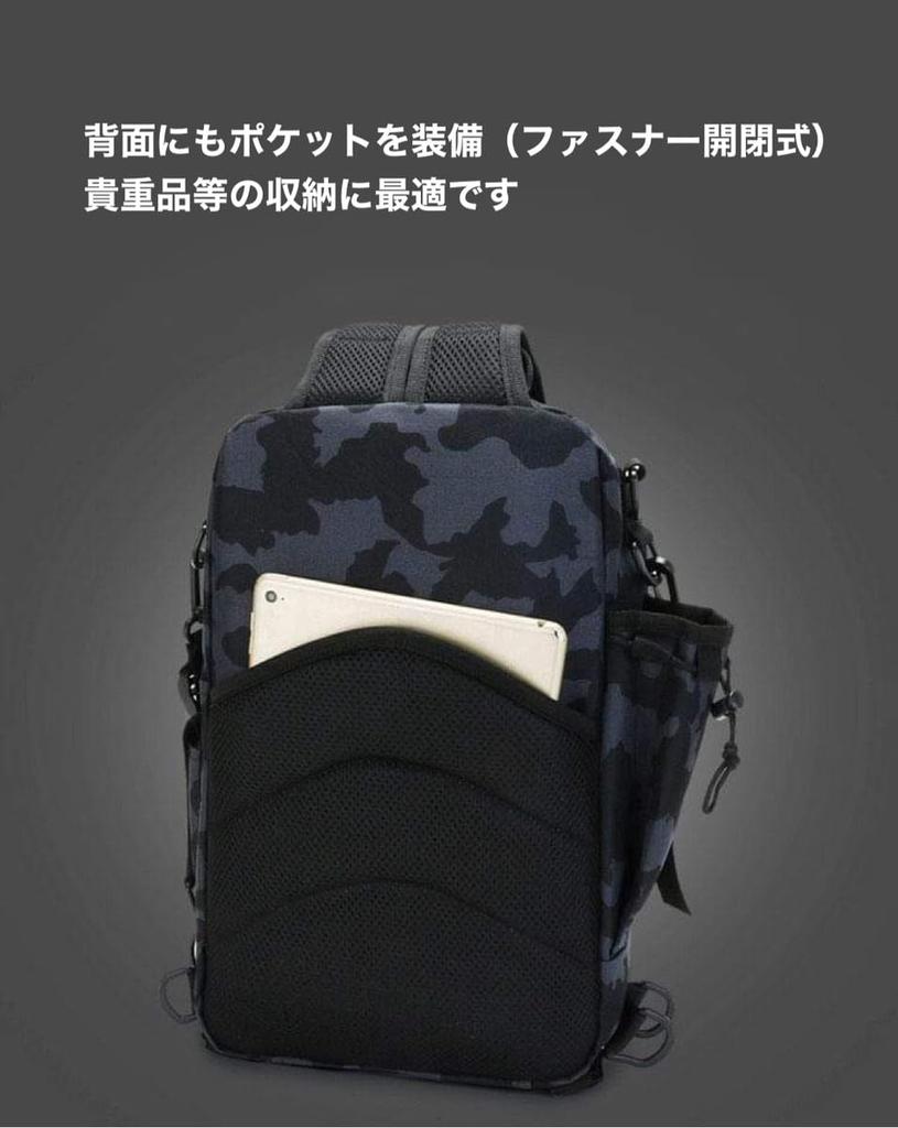 Trust Contact Fishing Backpack, Large Capacity, Waterproof Fishing Bag (Black)