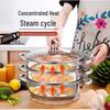 Thickened Stainless Steel Multi-Layer Steamer for Home Use