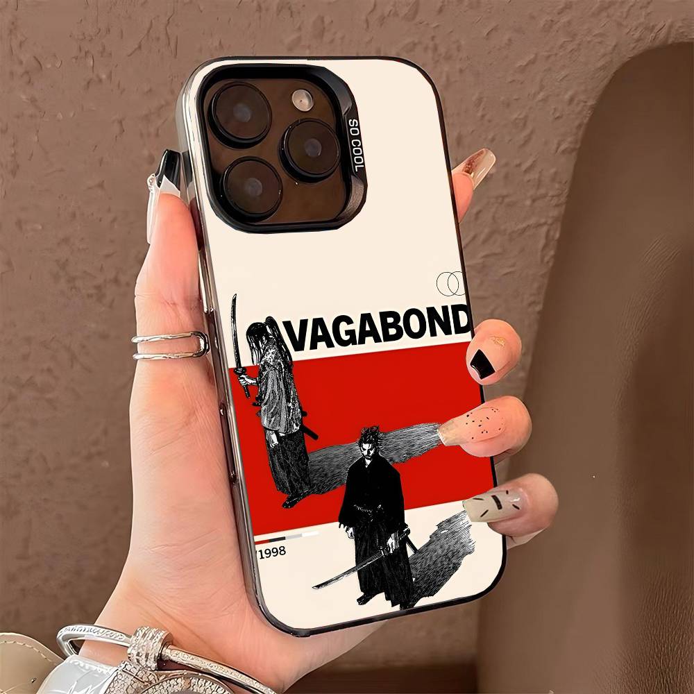 

V-Vagabond phone case for iPhone 17 17Air 16 15 14 13 12 11 Pro Max Plus Colorful Silver iPhone 14 Plus