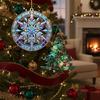 Rainbow Maker Acrylic Sun Catcher Ornament Christmas Tree Decoration Shatterproof Indoor Hanging Accessory