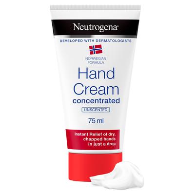 Neutrogena Hand Cream, Concentrated, Fragrance-Free 75