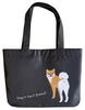 Onishi Ken Seihan Shopping Bag ARC-2402 Shiba Inu Gray