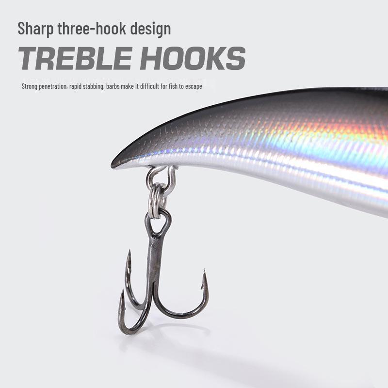 New High-Weight Vibration Fishing Lure – Soft, Imitation Bait for All Water Layers