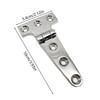 Stainless Steel Hinges 316 Stainless Steel Heavy Duty Boat Accessories Rust Proof Deck Shed Door Hinges For Cabinet Yacht