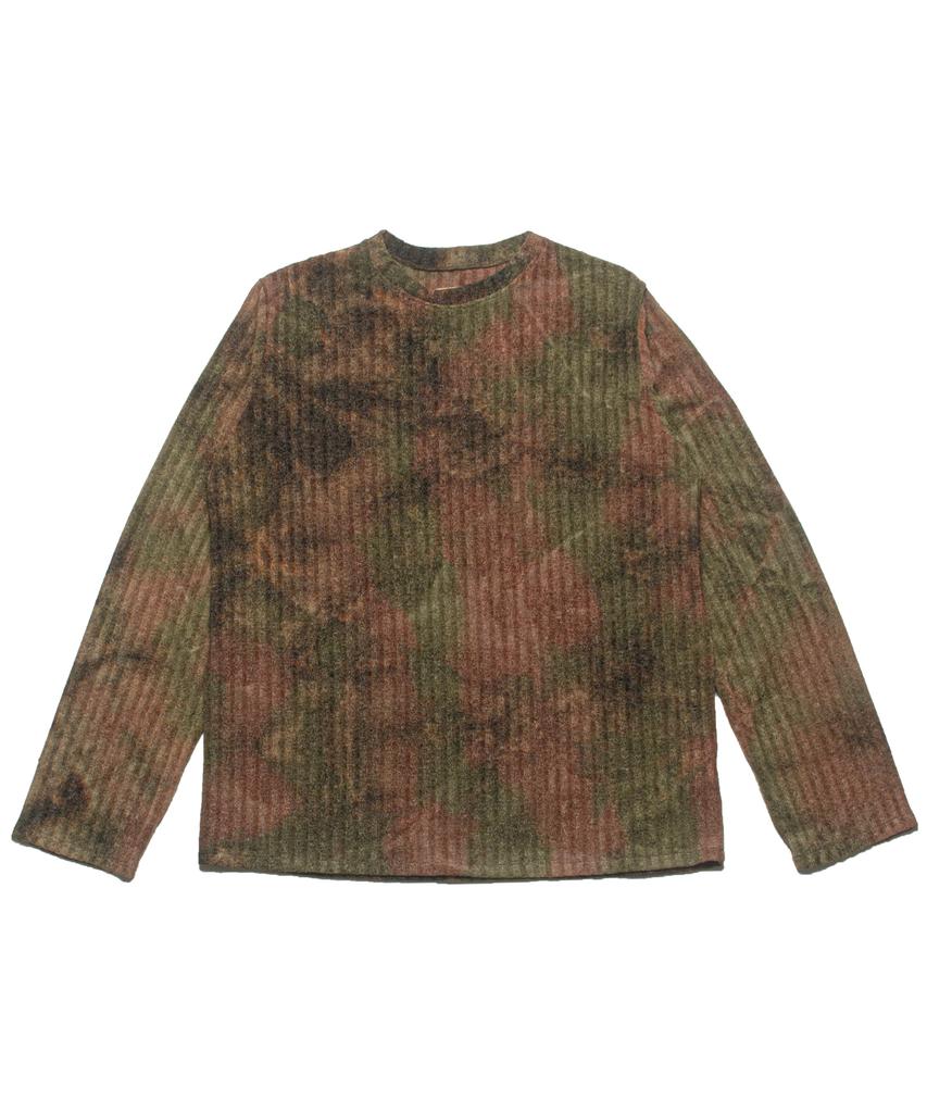 DAMP Necklace Tie-Dye Knit_Brown
