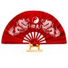 8 Inch Kung Fu Fan Classical Yoga Fan Photo Prop Plastic Bone Fan  Wedding Party Decor