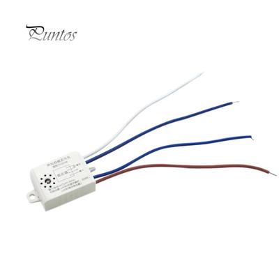 220V Auto ON/OFF Voice/Sound and Light Control Sensor Detector LED Lamp Switch
