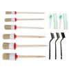 13PCS Set Car Cleaning Detailing Brush Set Reusable Flexible for Washing Waxing Dusting