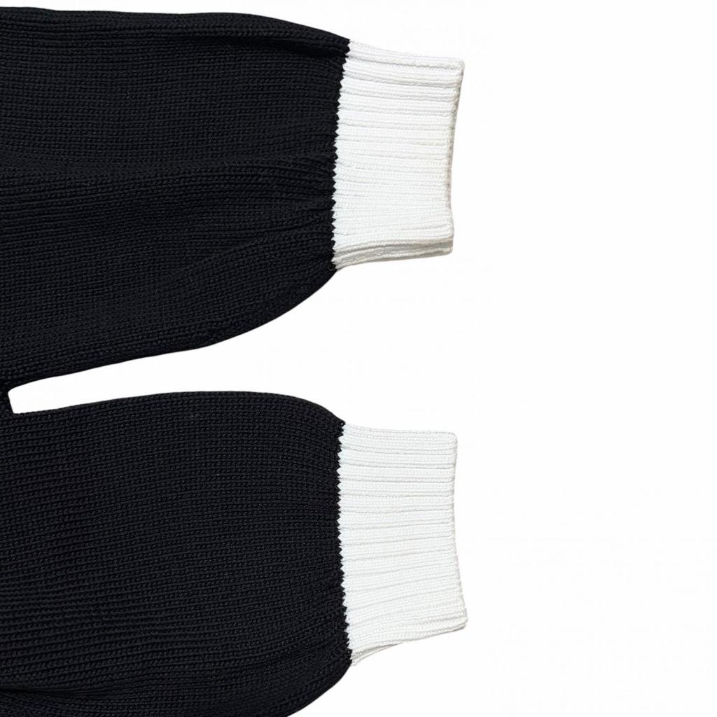 PRADA Crew neck front logo Size 38 Knit Men's Model P24I1R