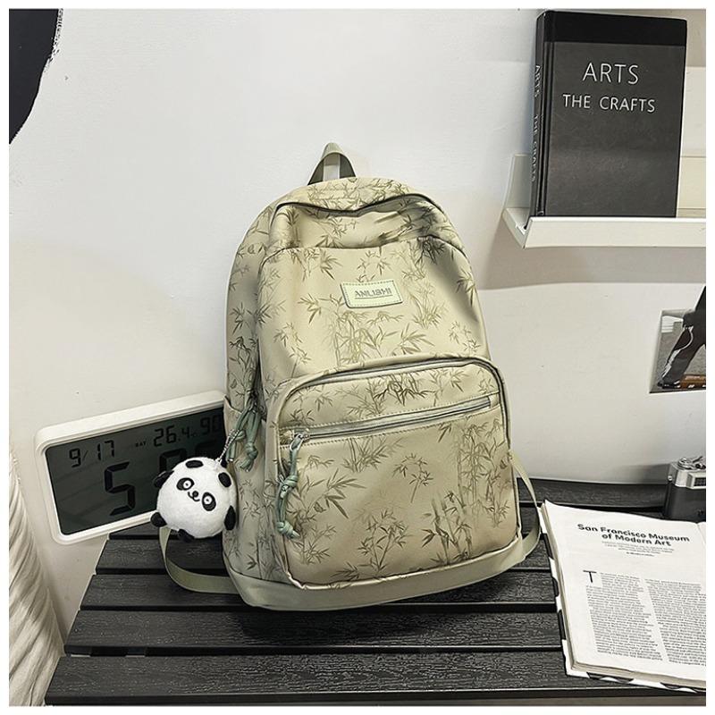 School bag new high value medium fresh bamboo backpack couple light travel spring outing mountaineering large capacity backpack