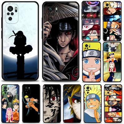 Etui na telefon xiaomi Redmi 9 9a 9c 8 k40 uwaga 9s 9 10 11 8 pro 7 11t 9t 8t okładka silikonowa Coque Naruto Sasuke Anime