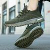 Oiaano Scarpe Sportive da Uomo a Piedi Nudi Rete Leggere Traspiranti Stringate Sneakers Casual Suola Morbida Tempo Libero Zero Drop Esterno Lavoro Jogging
