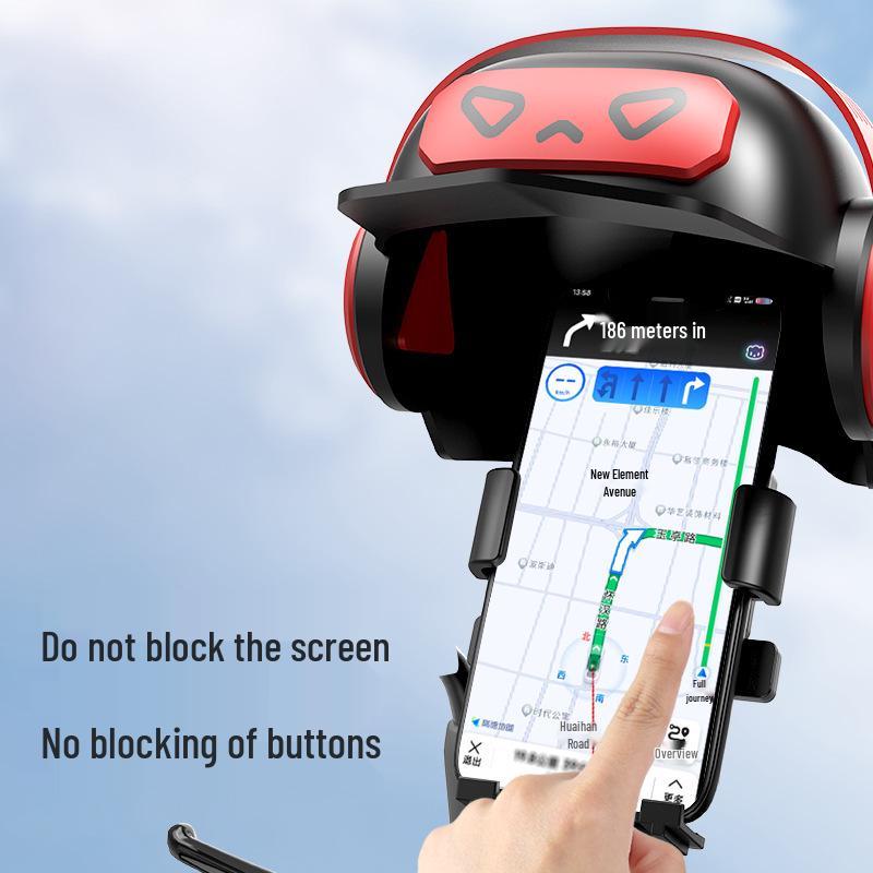 Shockproof Rainproof Mobile Holder for Vehicles and Bikes