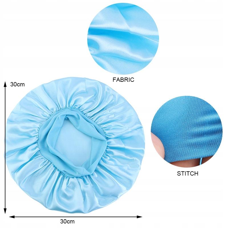 Hair Drying Cap Towel For Overnight After Bathing Pink