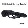 Ultraleichter 3D-gedruckter Fahrradsattel 177g, Bequemer atmungsaktiver Rennradsitz für MTB Straßen-Mountainbike Radfahren
