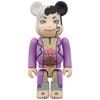 Medicom Toy BERBRICK Bearbrick Anime "Dr. Stone" Senku Ishigami & Gen Asagiri 2-Piece Set, Each Approximately 70mm Tall, Non-Scale, Painted, Complete