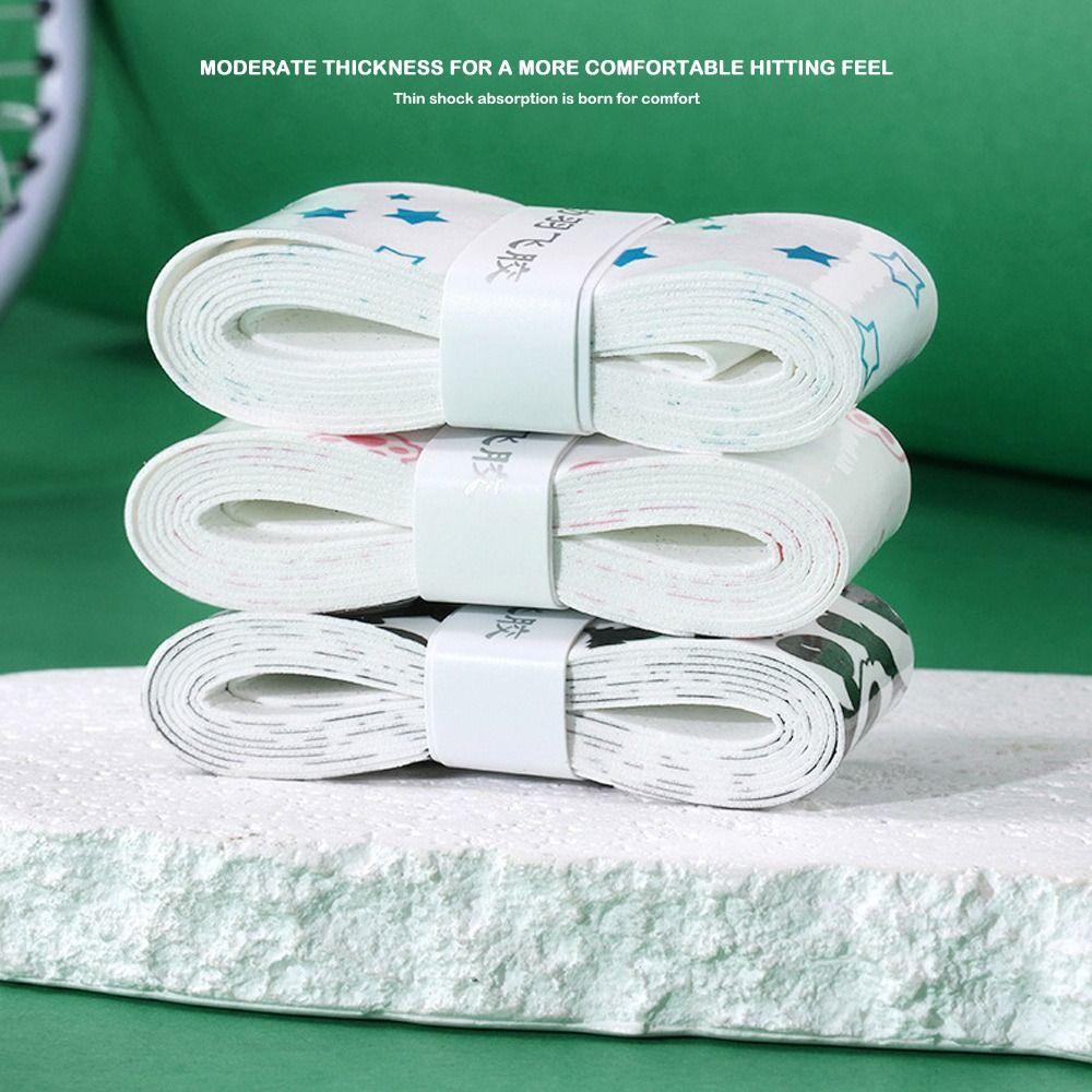 Sweat Absorption Tennis Badminton Grip Tape Wear-resistant Badminton Tennis Racquet Overgrips