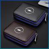 Auto Logo Leather Car Driver License Credit Card Holder Case Wallet For Opel Astra C G H Insignia J K Zafira B Corsa Vectra C Corsa C