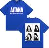 Singer Aitana Met Amorfosis Season Graphic Cover Tshirt Unisex Women Clothing Fashion Aesthetic T Shirts Loose 100 Cotton T Shirt