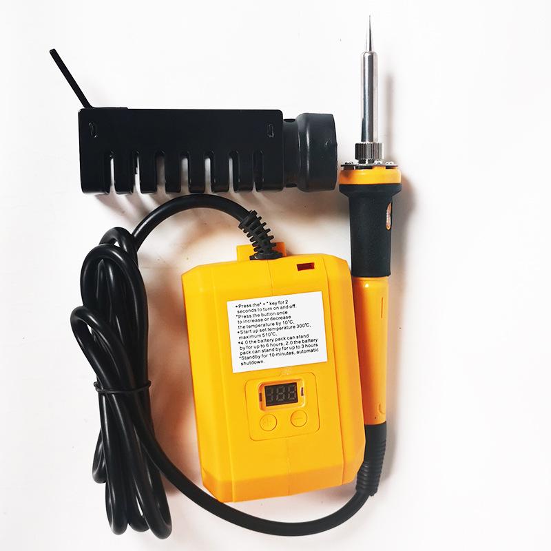 DeWalt 20V Lithium Electric Soldering Iron with DCB Battery Interface and 936 Head Charging Station