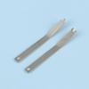 1/5 Paia Trimmer Cuticole Forbicine per Nail Art Acciaio Inossidabile Pinzette a Molla Piatta Pinzette a Molla Piccola Accessori a Molla