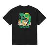 Vans Loose Fit Short Sleeve Skin-Friendly Fun Print T-Shirt Unisex tops VN000TKCBLK