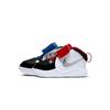 Nike Team Hustle D 9 Auto Mid Top Basketball Shoes Black White Infant And Toddler CK0617-001