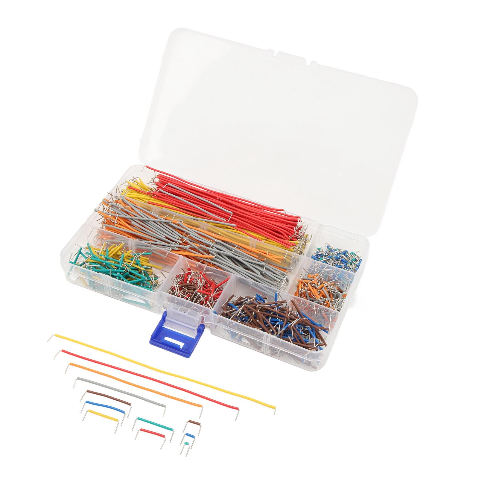 

Гнучкий з’єднувальний кабель макетної плати з коробкою для зберігання, 840 шт