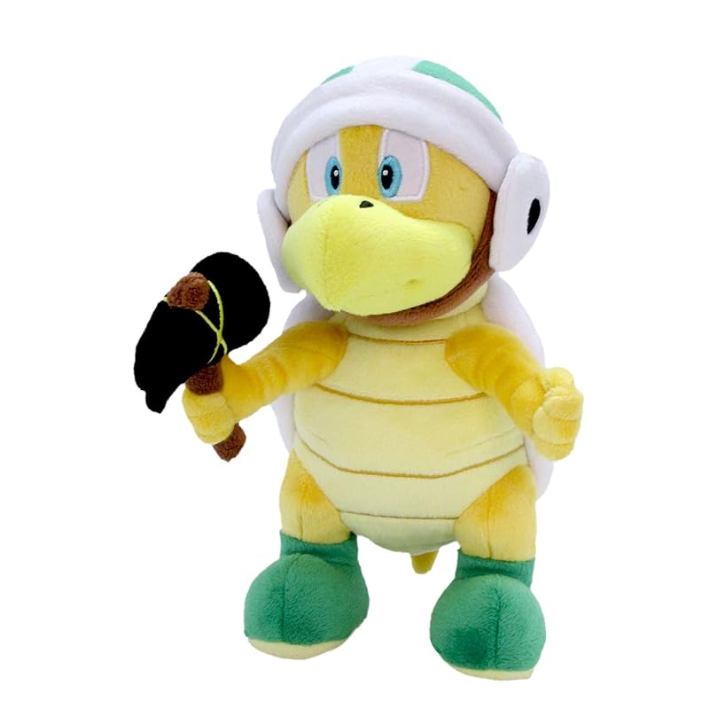 

Sanei Boeki Коллекция Super Mario ALL STAR Брос с молотом. (S) Ш11 x Г12.5 x В21 см Плюшевая игрушка AC37