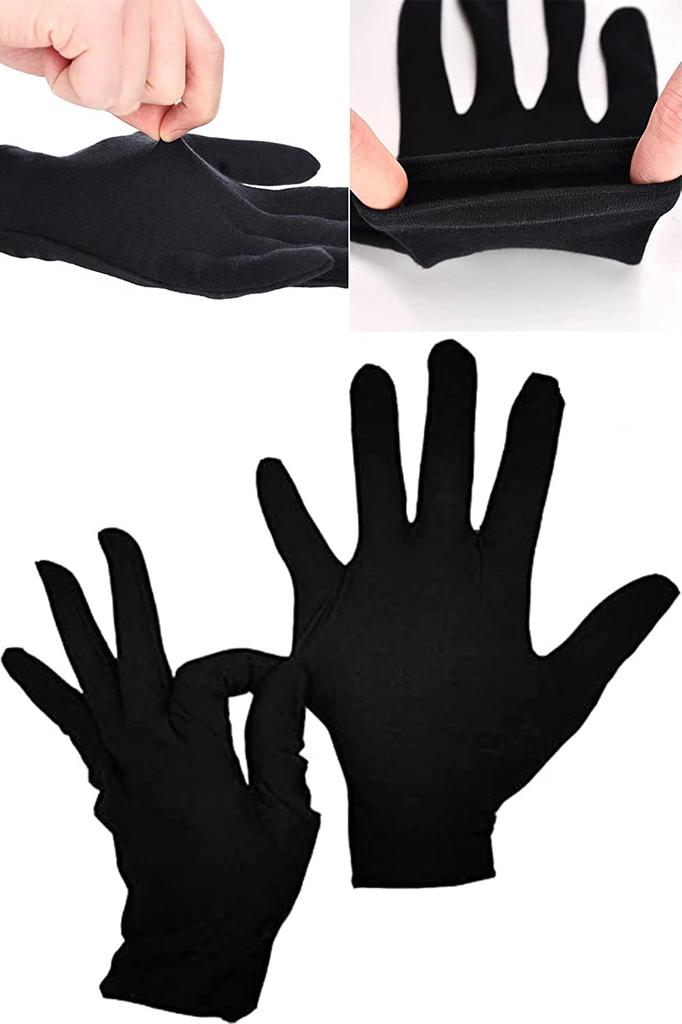 [LIKENNY] Black Gloves, Formal Attire, Jewelry Gloves, Gloves, Thin, For
