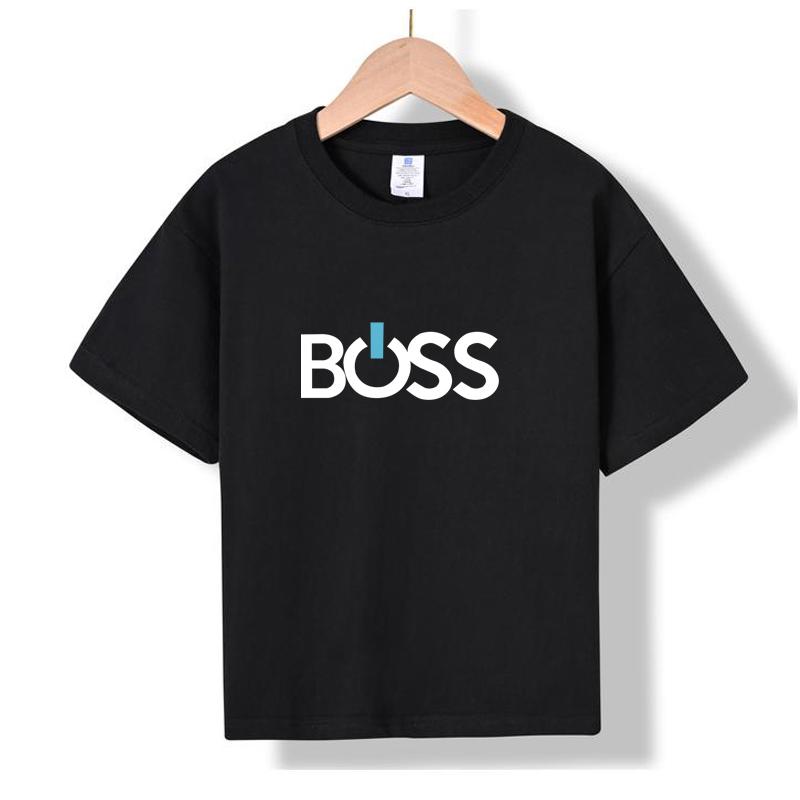 

MC-60 MINISO 2026 Summer New Printed Cotton Round Neck T-shirt for Children Aged 1-16, Boys and Girls 100