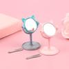 1/12 Make-up Mini Hasenohren Spiegel Möbel für Puppenhaus Spielzeug Zubehör