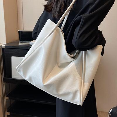 Large-capacity Bag Women's Summer Versatile New High-end Shoulder Bag Texture Popular Class Tote Bag