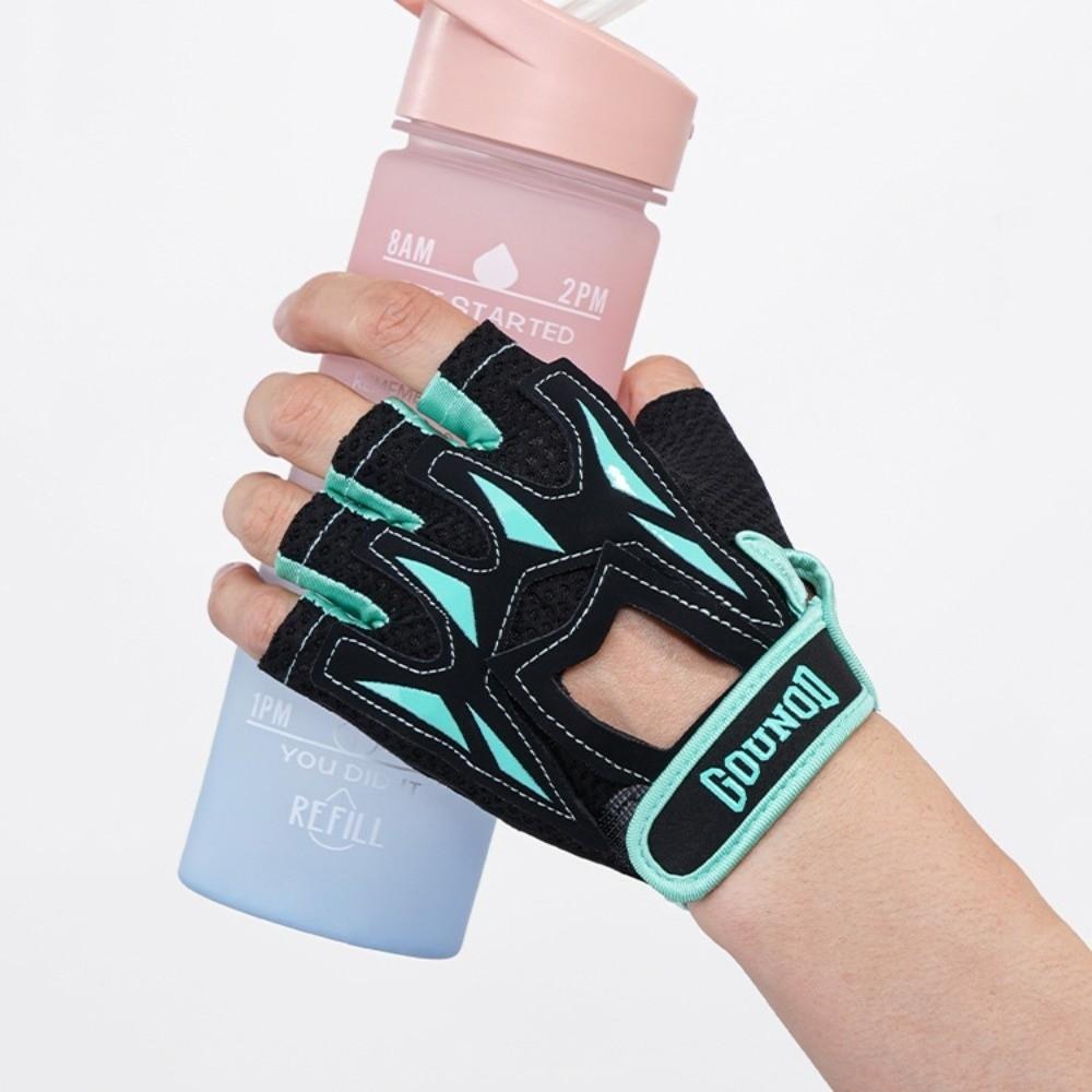 Wear-Resistant Fitness Cycling Gloves Anti-Slip Half Finger Cycling Gloves  Outdoor Sport