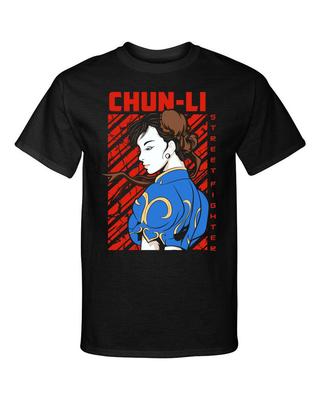 Street Fighter Chun Li Video Kampfsport Gaming T-Shirt Unisex T-Shirt