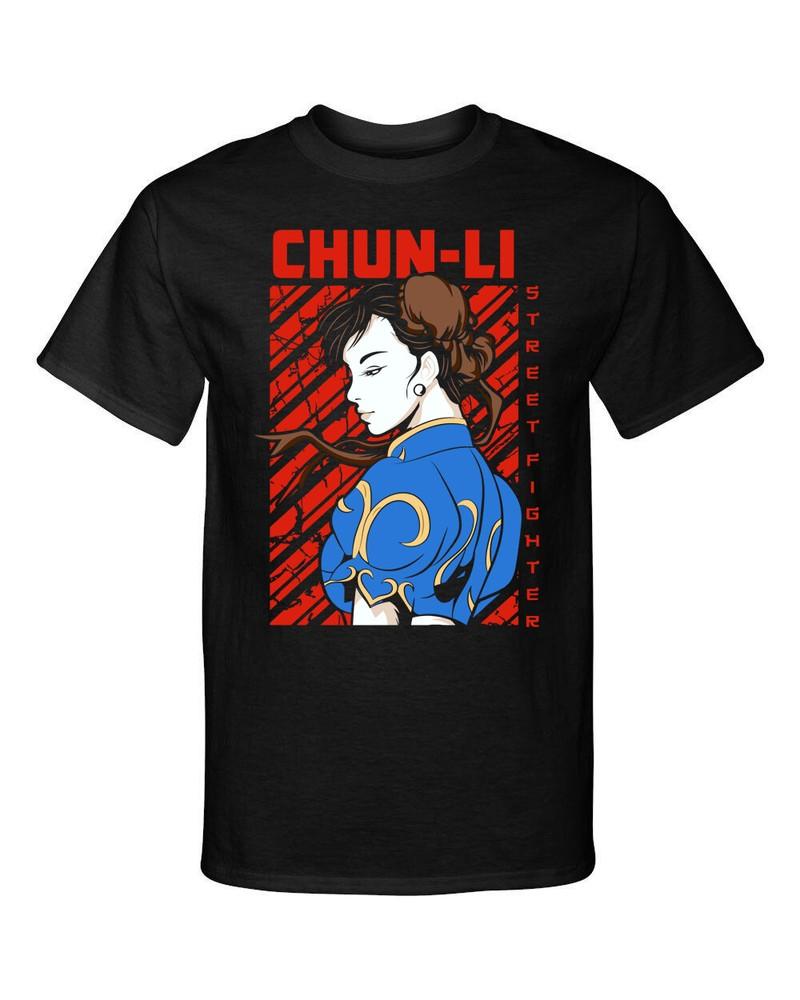 Street Fighter Chun Li Video Martial Arts Gaming Tee Shirt Unisex T-Shirt XXXXL