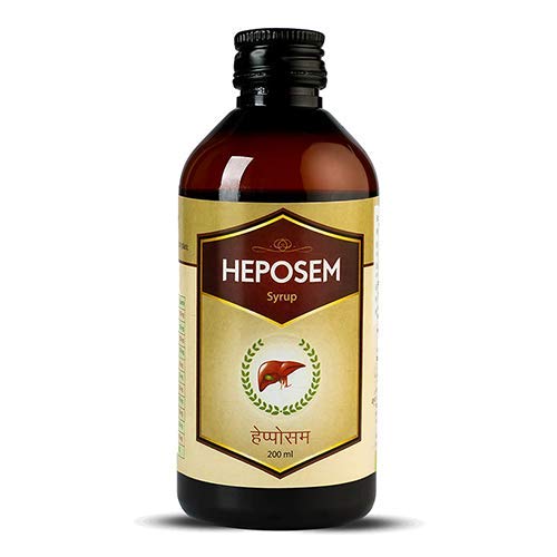 

Kerala Ayurveda Heposem Syrup 200 Ml Pack of 1 Ayurvedic Liver Tonic Herbal Natural Syrup
