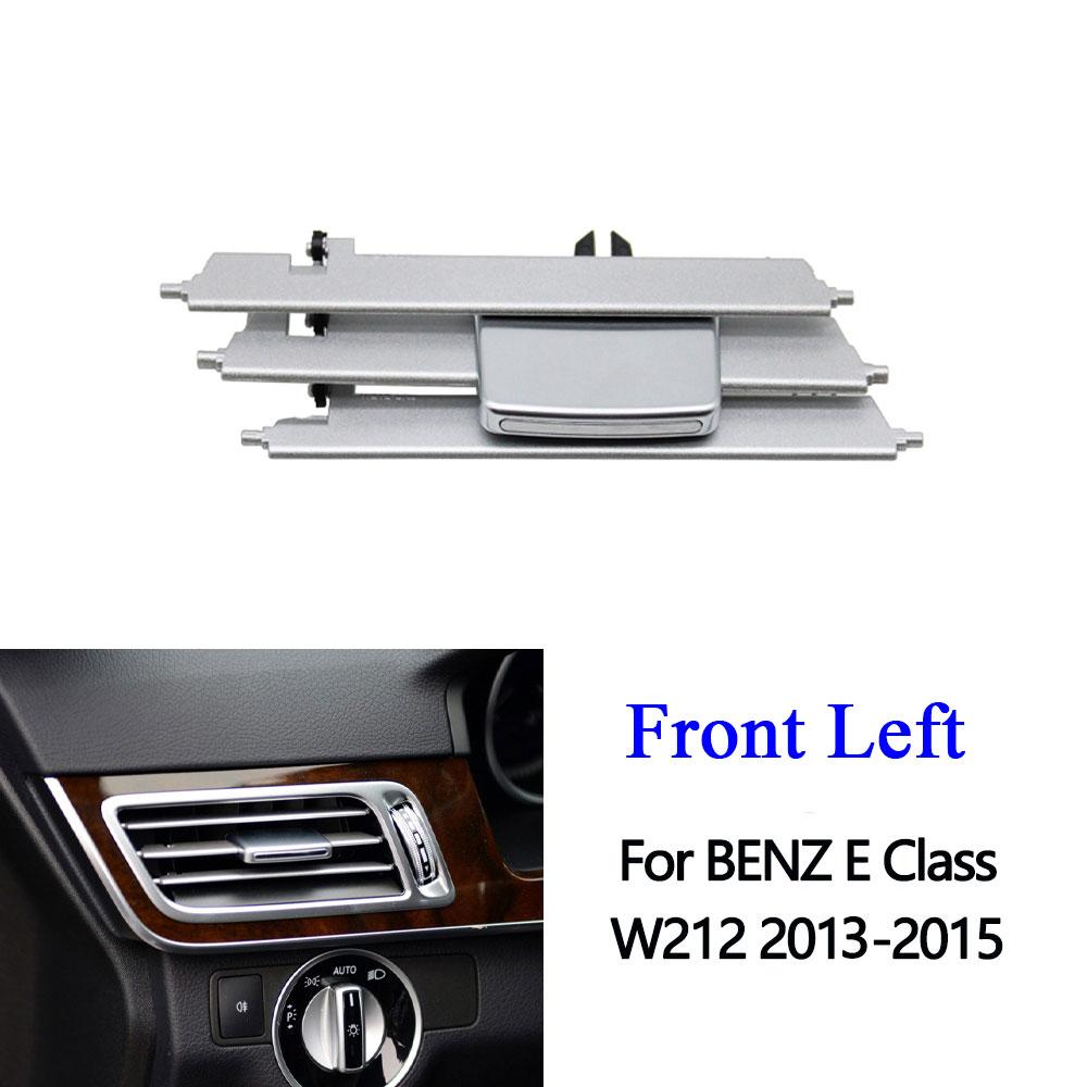 Front Dash Center Left Right AC Air Vent Grille Repair Kit Silder Clip Tab For Mercedes Benz Sedan W212 E260 E350