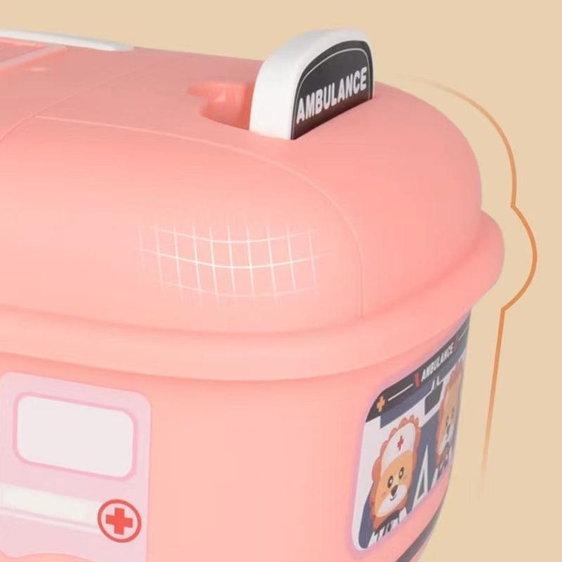 Kinder Rollbox mit Griff Abgerundete Ecken für Baby Spielzeug Organisation und Spiel