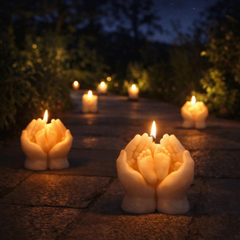 Decorative Silicone Candle Mold DIY Craft Gypsum Ornament Mold Plaster Mold  Gift Making