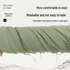 MINISO Men's Waffle Knit Long Sleeve T-Shirt