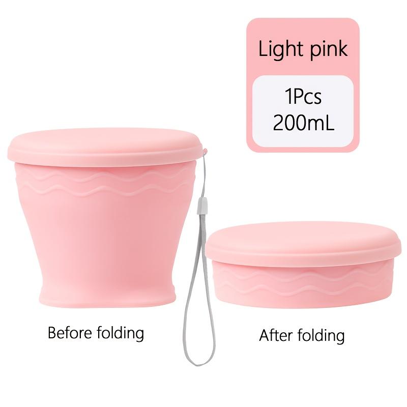 1pc Portable Foldable Water Bridge Outdoor Camping Travel Mug, 200ml Compression Cup for Tea and Coffee